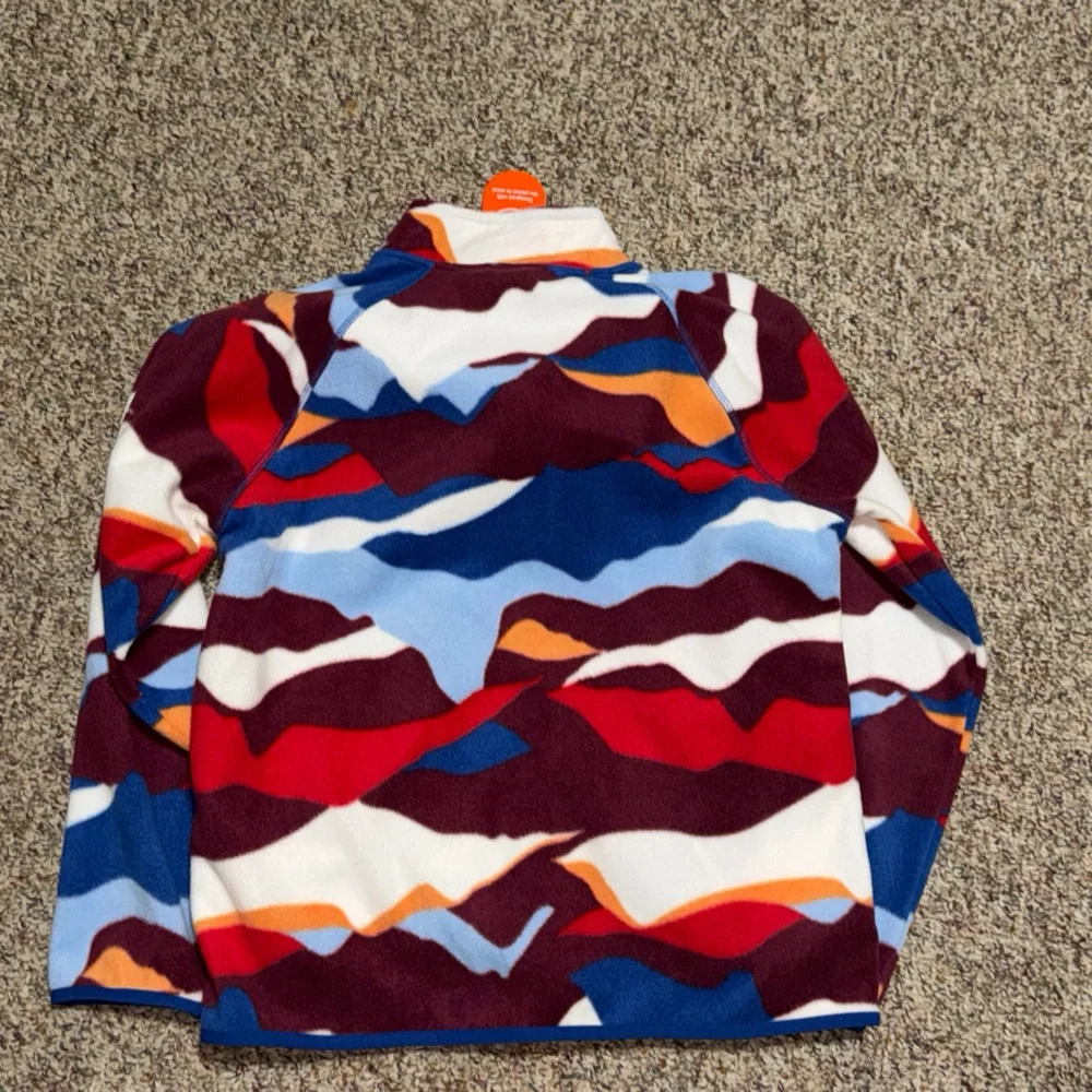 NWT Boys Wonder Nation‎ 2X (18) Blue and Red Fleece Jacket coat